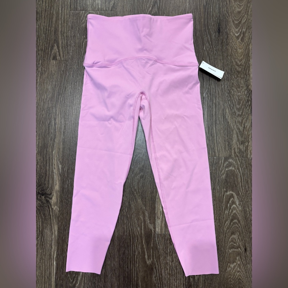 SPANX Light Pink High-Waist Leggings
